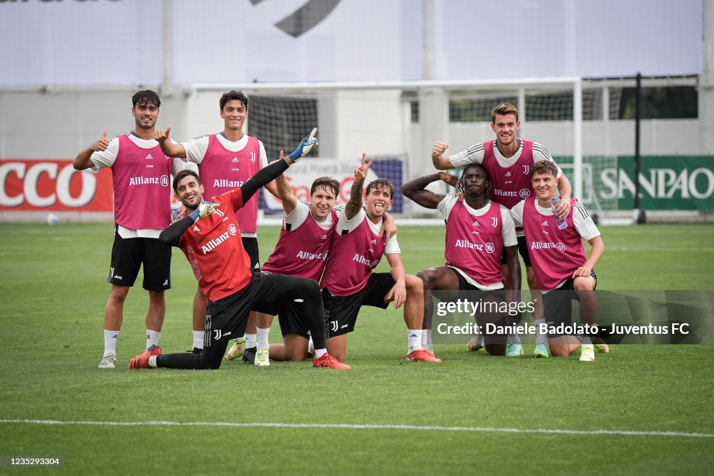 Juventus Training Session And Press Conference