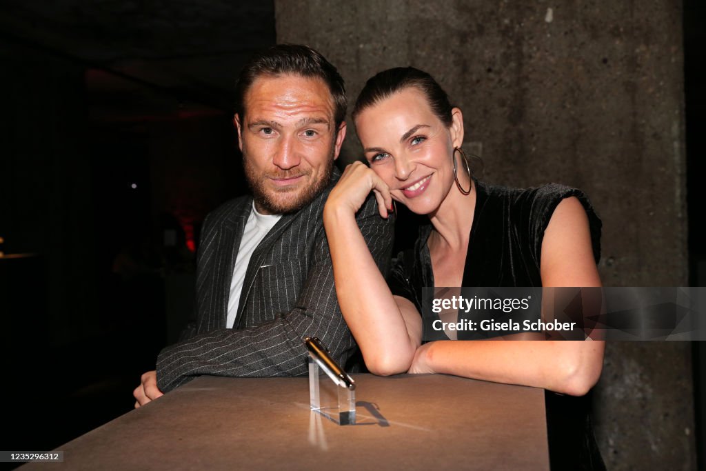 Frederick Lau and his wife Annika Lau during the Montblanc UltraBlack