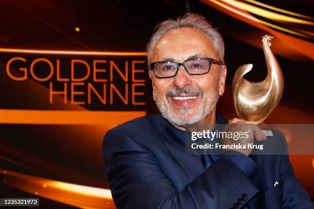 Wolfgang Stumph during the Goldene Henne Award 2021 at Kongresshalle am Zoo Leipzig on September 17, 2021 in Leipzig, Germany.