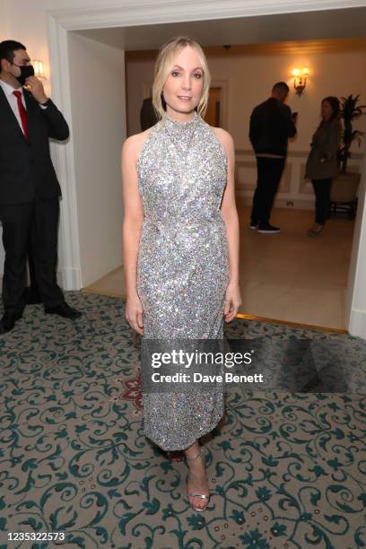 Joanne Froggatt attends The Icon Ball during London Fashion Week September 2021 at The Landmark Hotel on September 17, 2021 in London, England.
