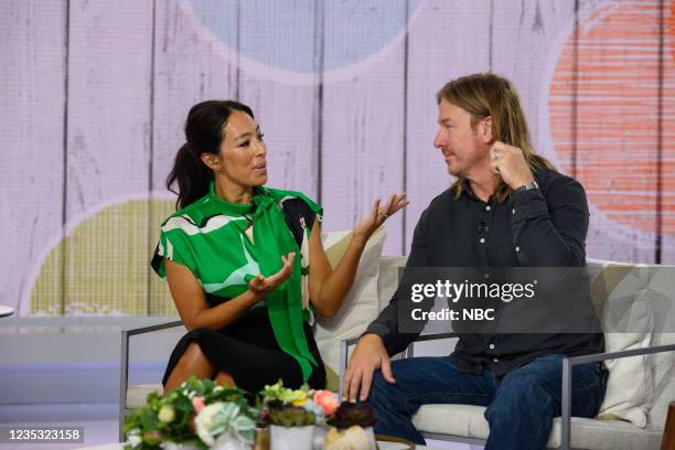 Chip and Joanna Gaines in Studio 1A on Thursday July 15, 2021 --