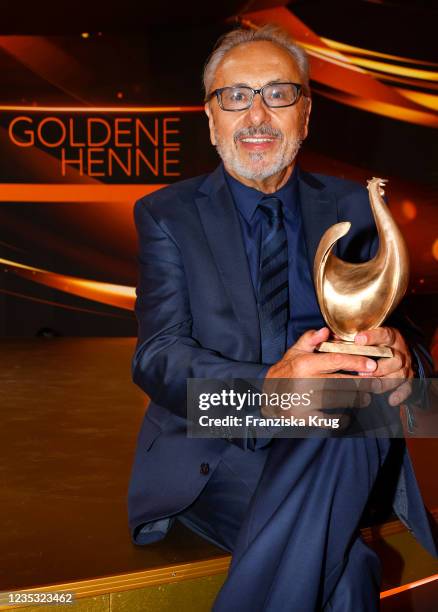Wolfgang Stumph during the Goldene Henne Award 2021 at Kongresshalle am Zoo Leipzig on September 17, 2021 in Leipzig, Germany.