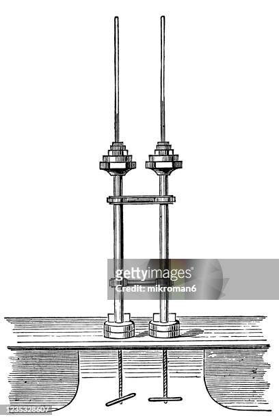 old engraved illustration of matter - materia stock pictures, royalty-free photos & images