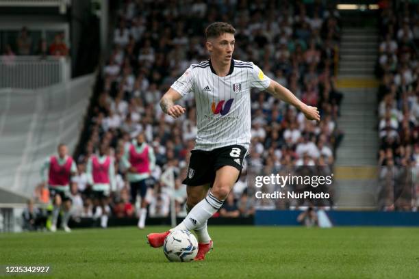 Harry Wilson of Fulham controls the ball during the Sky Bet Championship match between Fulham and Reading at Craven Cottage, London on Saturday 18th...