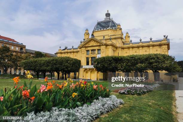 He Art Pavilion in Zagreb, Croatia on September 16, 2021.