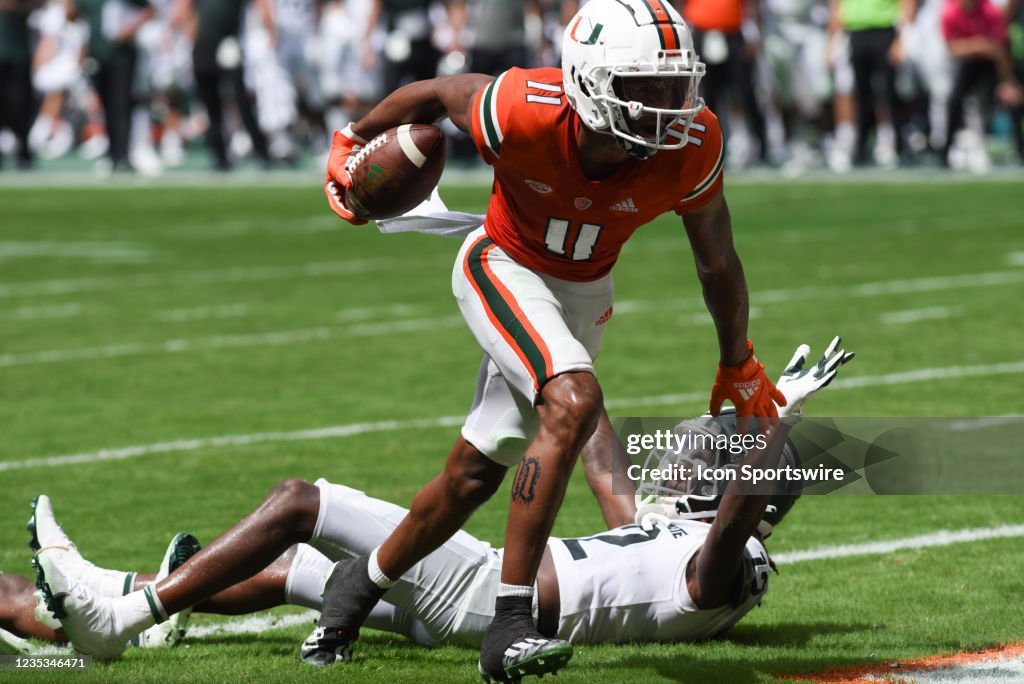 COLLEGE FOOTBALL: SEP 18 Michigan State at Miami