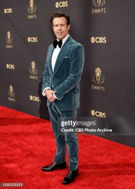 Jason Sudeikis from Ted Lasso attends the 73RD EMMY AWARDS on Sunday, Sept. 19 on the CBS Television Network and available to stream live and on...