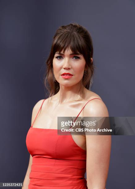 Mandy Moore attends the 73RD EMMY AWARDS on Sunday, Sept. 19 on the CBS Television Network and available to stream live and on demand on Paramount+.