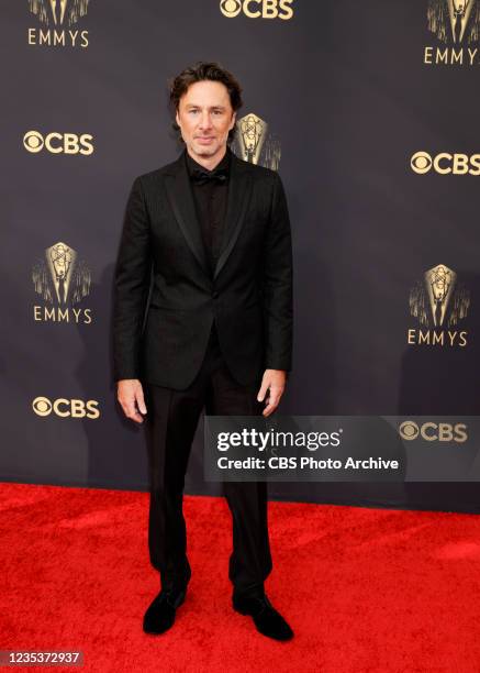 Zach Braff attends the 73RD EMMY AWARDS on Sunday, Sept. 19 on the CBS Television Network and available to stream live and on demand on Paramount+.