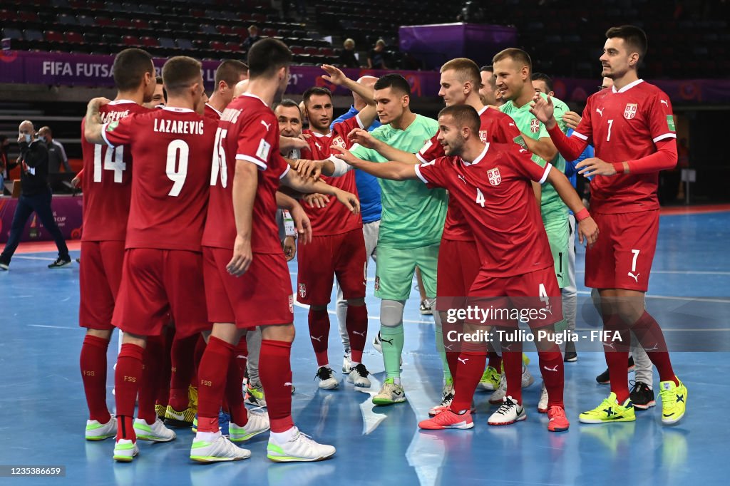 USA v Serbia: Group F - FIFA Futsal World Cup 2021