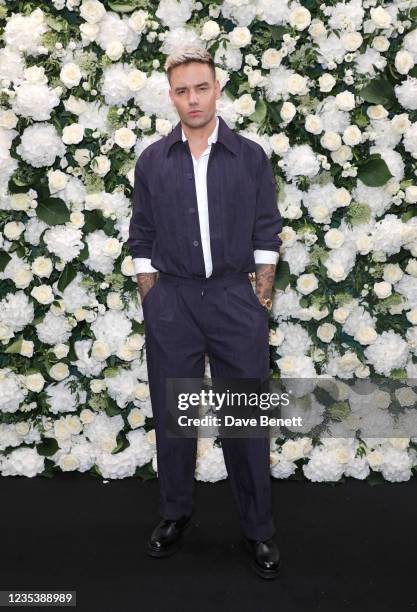 Liam Payne attends an intimate dinner and party hosted by British Vogue and Tiffany & Co. To celebrate Fashion and Film during London Fashion Week...