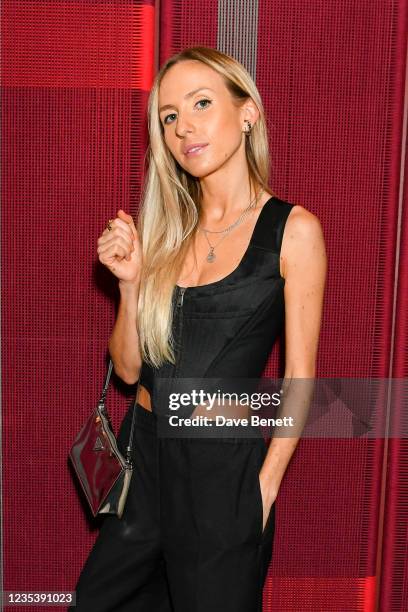 Angelica Mandy attends the Dazed, Fashion East and Browns Fashion celebration of 20 years of Fashion East at The Standard London on September 20,...