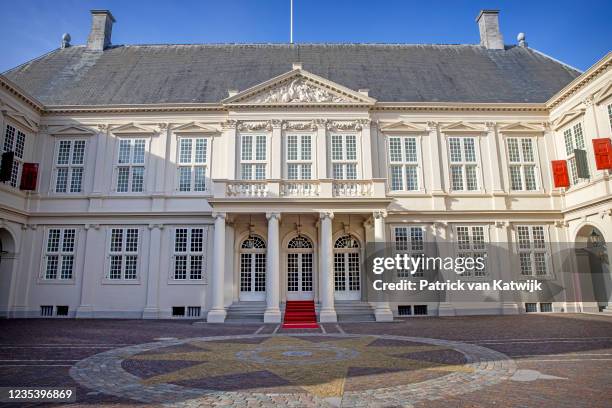 General view of Palace Noordeinde on the Prinsjesdag on September 21, 2021 in The Hague, Netherlands. The Prinsjesdag, the opening-day of the Dutch...