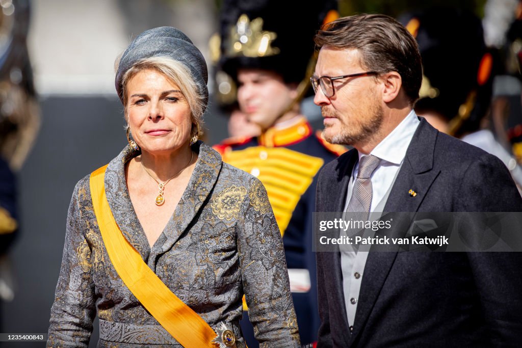 Dutch Royal Family Attends The Prinsjesdag 2021 In The Hague