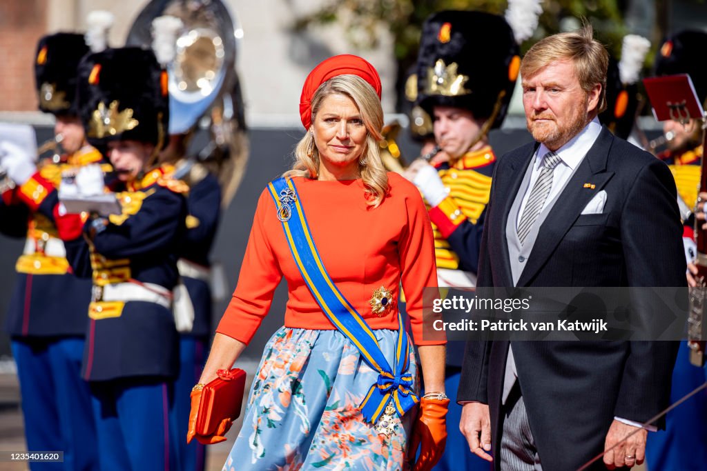 Dutch Royal Family Attends The Prinsjesdag 2021 In The Hague