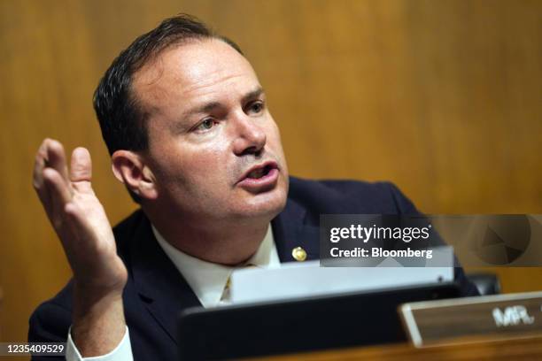 Senator Mike Lee, a Republican from Utah and ranking member of the Senate Judiciary Subcommittee on Competition Policy, Antitrust, and Consumer...