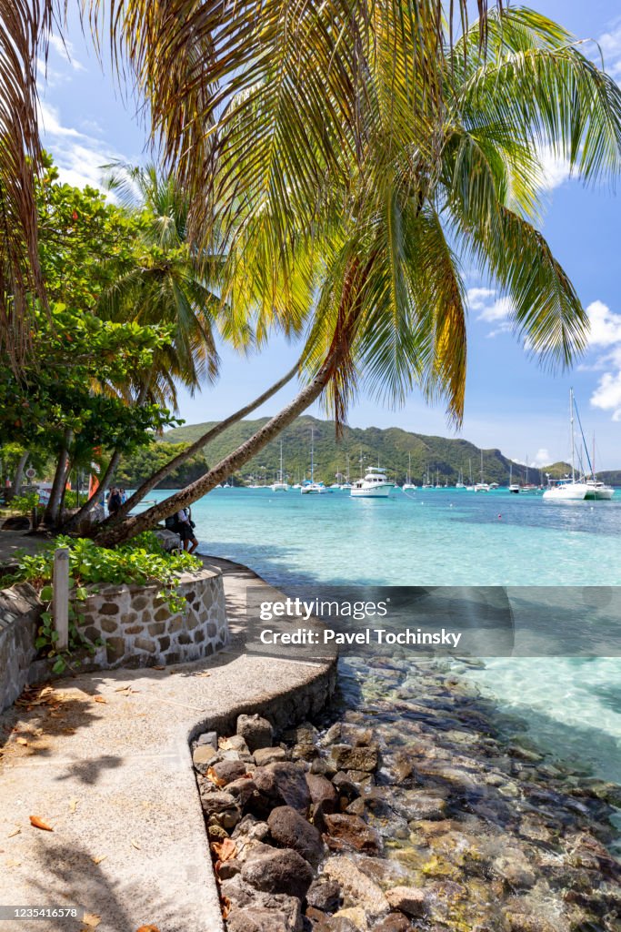 Belmont walkway in Bequia, St Vincent and the Grenadines, 2019