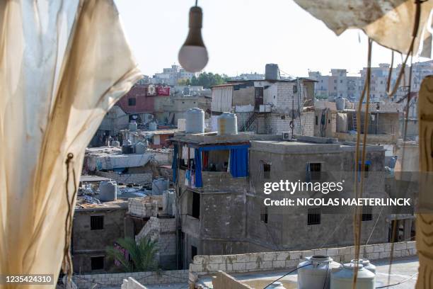 Illustration picture shows a visit to the Community center of Basmeeh and Zeitouneh, in Shatila refugee camp, near Beirut, part of a six days working...