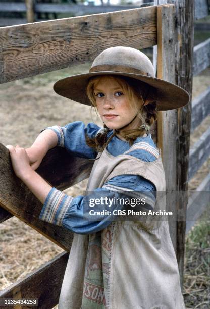 Pictured is Lexi Randall in a CBS made for TV movie, SARAH, PLAIN AND TALL. Broadcast on February 3, 1991.