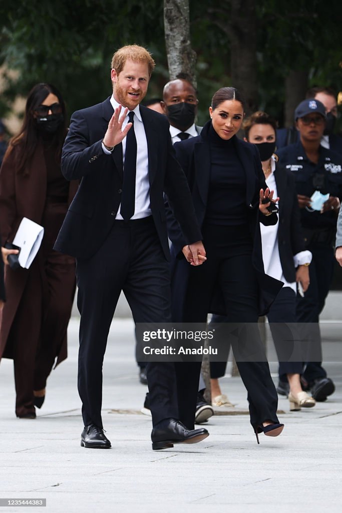 Prince Harry and Meghan Markle visit NYC
