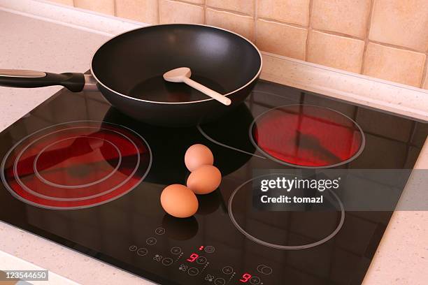 cooktop - hob stock pictures, royalty-free photos & images