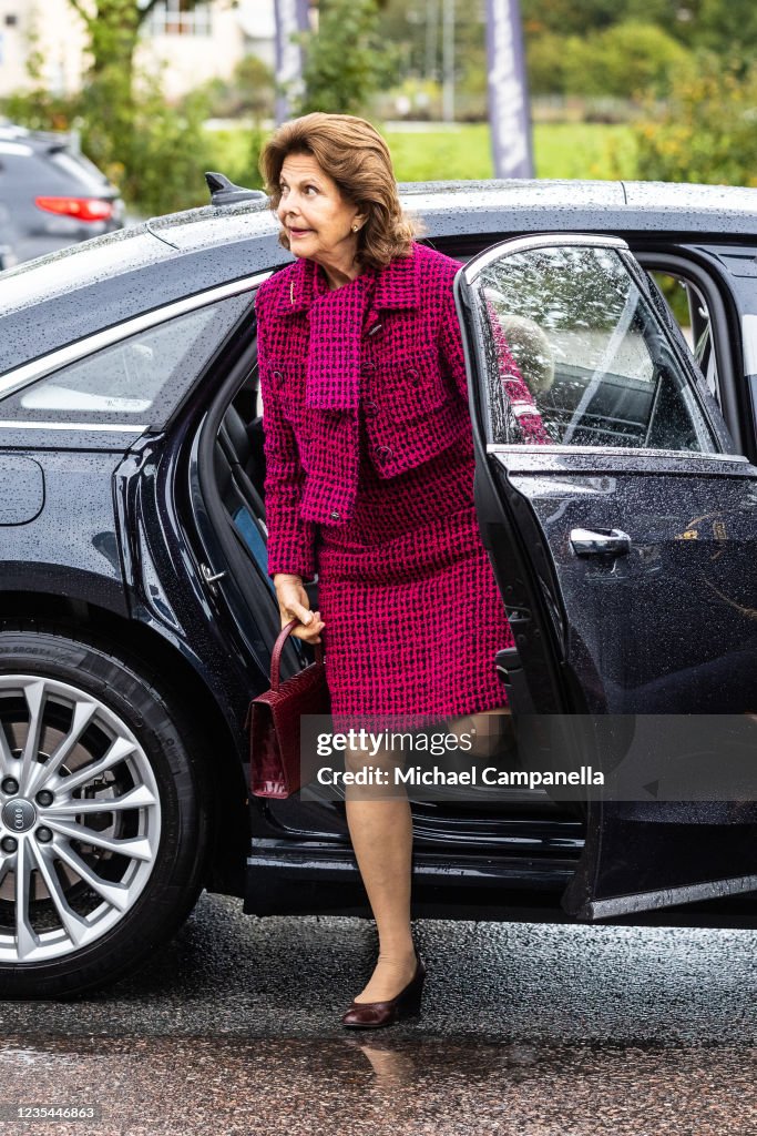 Swedish Royals Visit Uppsala County