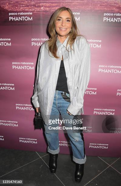 Melanie Blatt attends Paco Rabanne: The Phantom Mission launch party for the new Paco Rabanne Phantom fragrance, in partnership with ID magazine, on...