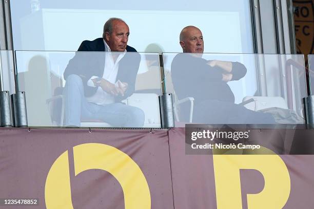 Gian Piero Ventura attends the Serie A football match between Torino FC and SS Lazio. The match ended 1-1 tie.