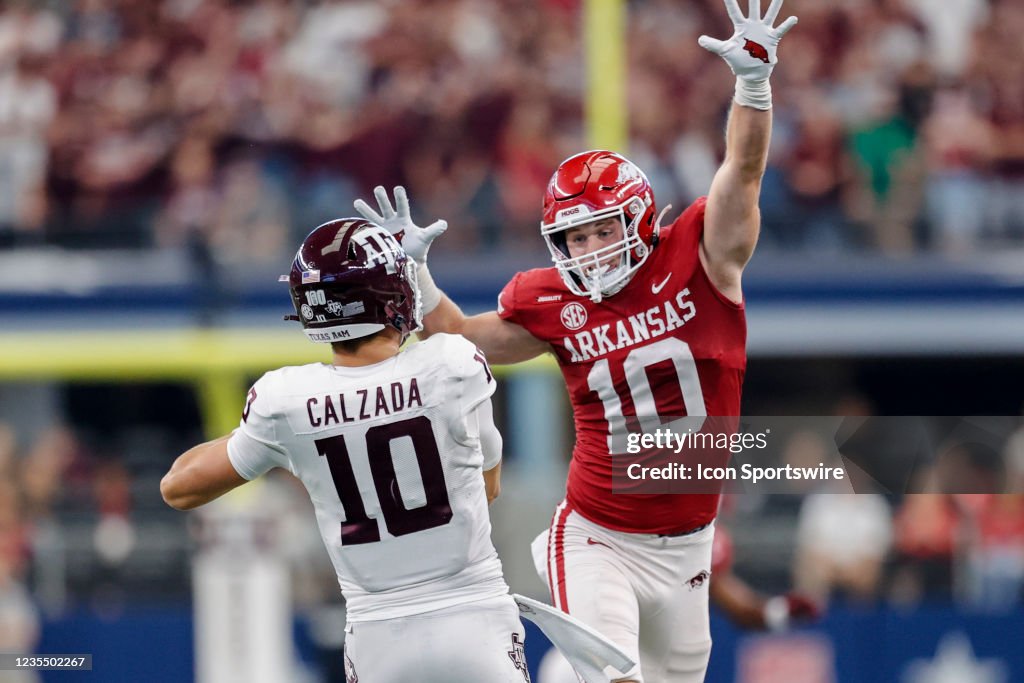 COLLEGE FOOTBALL: SEP 25 Southwest Classic - Texas A&M v Arkansas