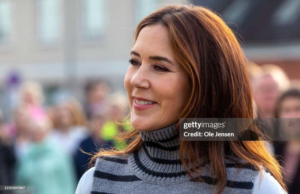 Danish Crown Prince Couple Visit Vejle And Jelling