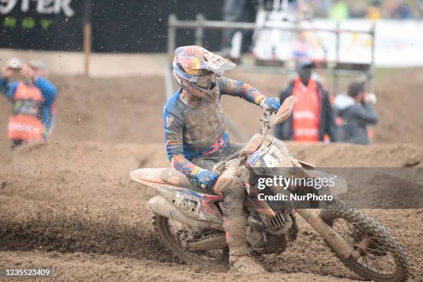 Mattia Guadagnini during the 2021 MXGP - Motocross of Nations MXoN on September 26, 2021 in Mantova, Italy