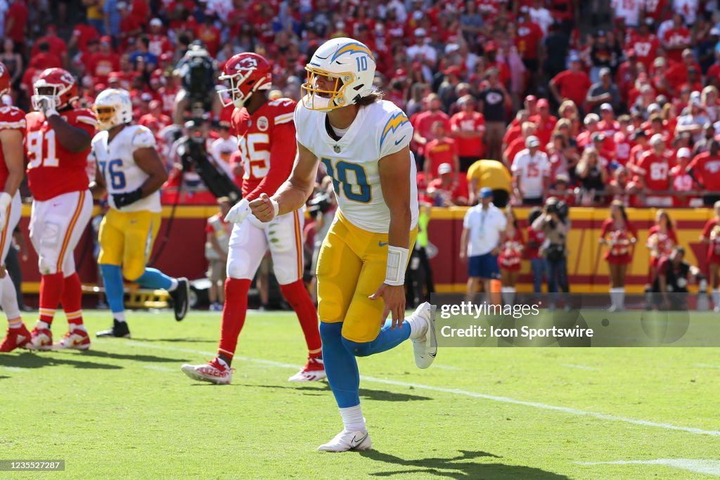 NFL: SEP 26 Chargers at Chiefs