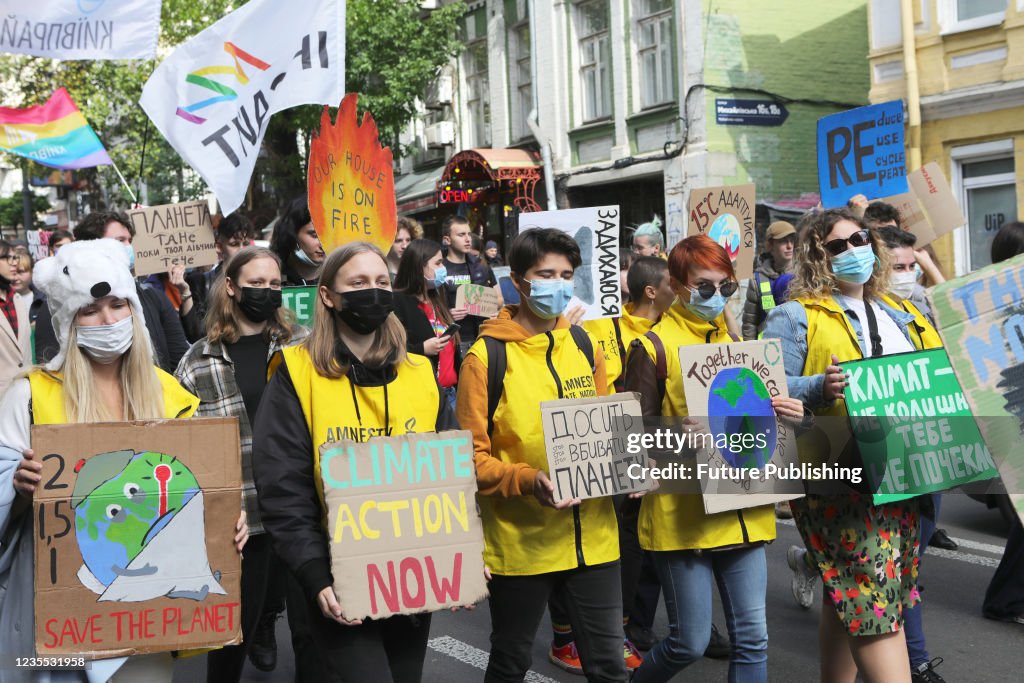 Climate march in Kyiv