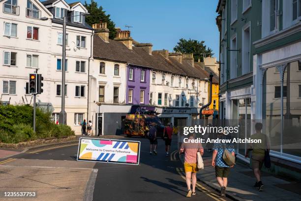 As part of the launch of The Creative Folkestone Triennial 2020, The Plot Tontine street was closed off and more artwork appeared. This is...