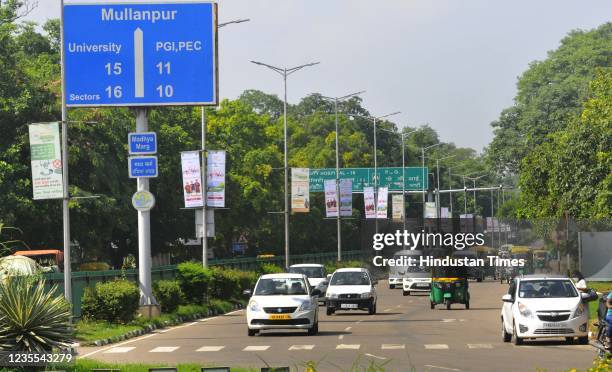 The effects of the Bandh weren't visible on the traffic in Chandigarh as the police force has been deployed along the boundary of the city and all...