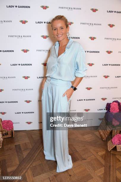 Davinia Taylor attends the 7th annual Lady Garden Foundation lunch at Fortnum & Mason on September 28, 2021 in London, England.