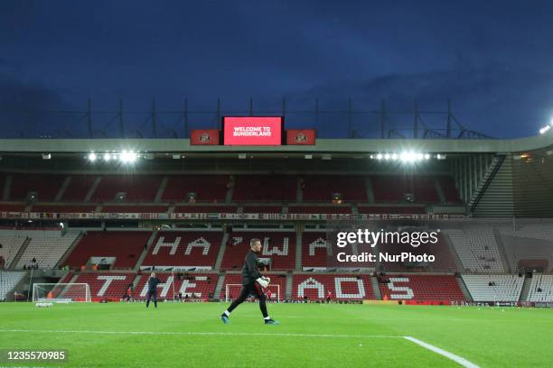 General view during the Sky Bet League 1 match between Sunderland and Cheltenham Town at the Stadium Of Light, Sunderland on Tuesday 28th September...