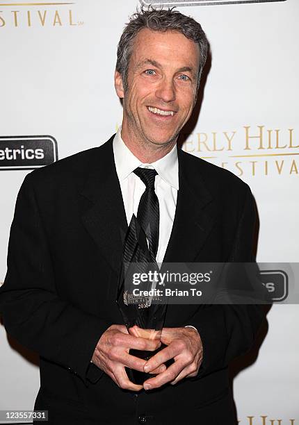 Michael Patrick O'Hara attends 11th annual international Beverly Hills Film awards gala on April 10, 2011 in Beverly Hills, California.