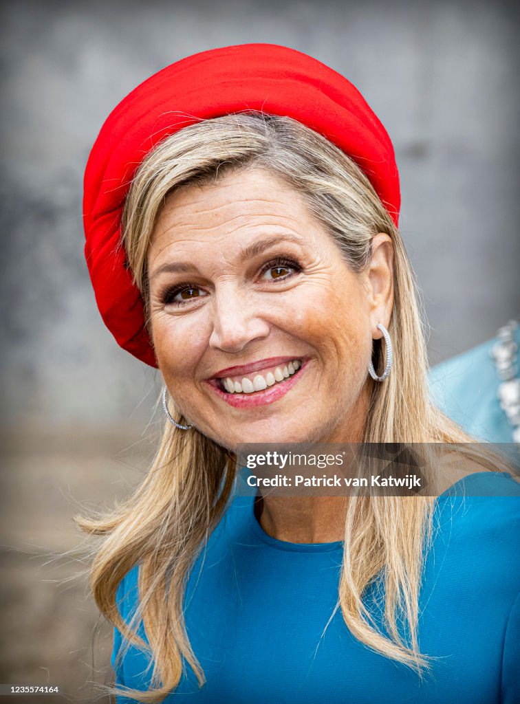 Queen Maxima Of The Netherlands Attends Attends The Kwadraat Foundation Jubilee In Amsterdam