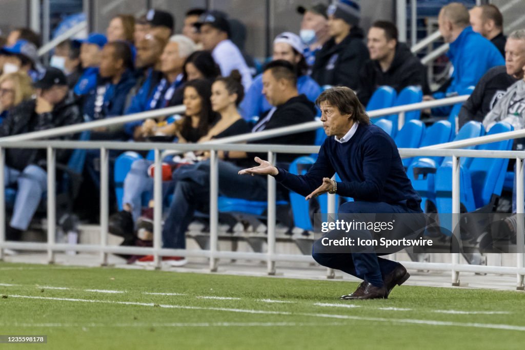 SOCCER: SEP 29 MLS - Seattle Sounders FC at San Jose Earthquakes