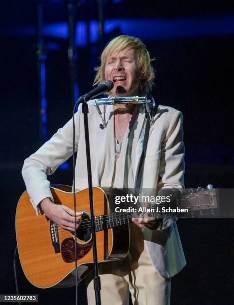 September 28: 8-time Grammy winner Beck performs at The Ford in Hollywood on Tuesday, Sept. 28, 2021.
