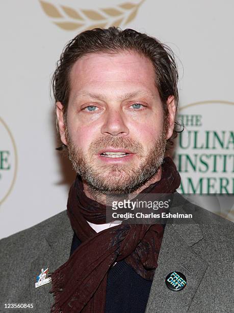 Chef Frank Falcinelli, co-owner of "Frankies Spuntino" attends The Culinary Institute of America's 2011 Augie Awards at The New York Marriott Marquis...