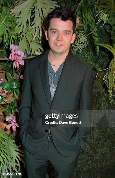 Asa Butterfield attends Annabel's For The Amazon, a fundraising event at Annabel's to plant one million trees in the Amazon rainforest, in...