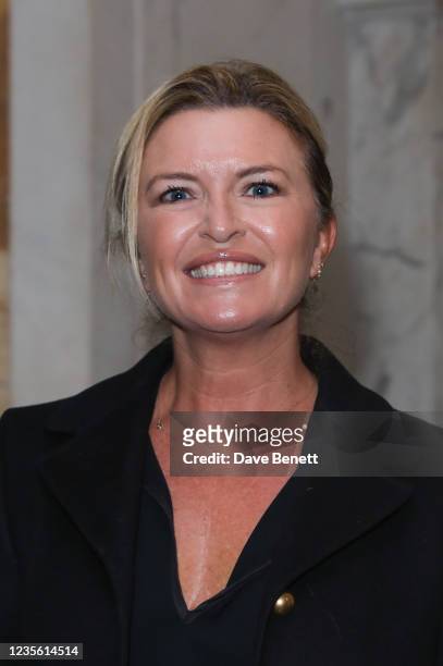 Tina Hobley attends the 4th anniversary Gala Performance of Agatha Christies "Witness For The Prosecution" at London County Hall on September 30,...