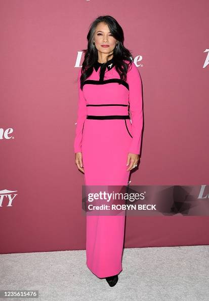 US actress Kelly Hu attends Varietys 2021 Power of Women: Los Angeles