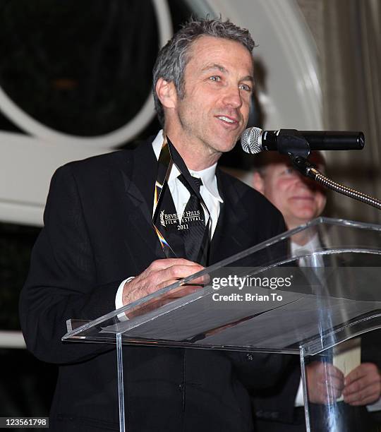 Michael Patrick O'Hara attends 11th annual international Beverly Hills Film awards gala on April 10, 2011 in Beverly Hills, California.