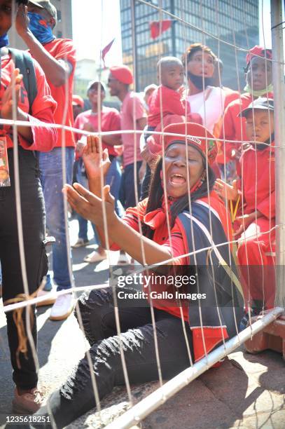 Economic Freedom Fighters Election Campaign Photos and Premium High Res