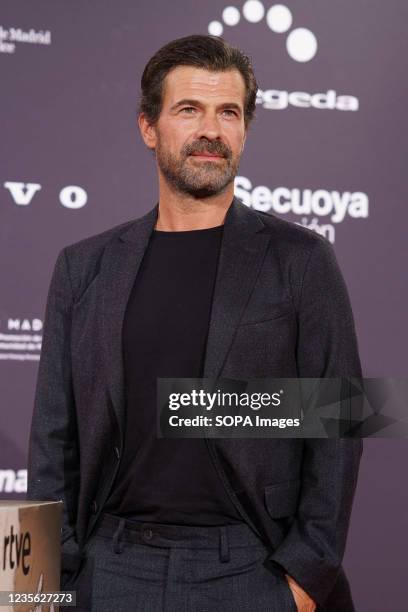 Rodolfo Sancho attends the photocall for the premiere TV series, Sequía, within the IberSeries Platino Industria festival, at the Callao cinema.