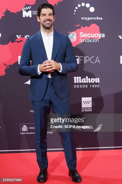 Miguel Ángel Muñoz attends the photocall for the premiere TV series, Sequía, within the IberSeries Platino Industria festival, at the Callao cinema.
