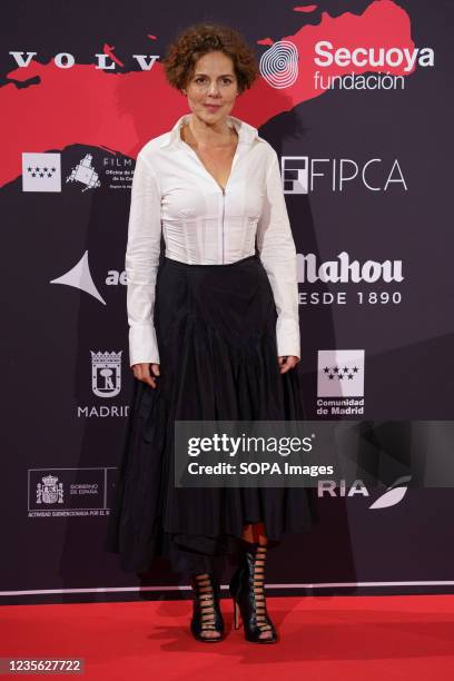 Myriam Gallego attends the photocall for the premiere TV series, Sequía, within the IberSeries Platino Industria festival, at the Callao cinema.